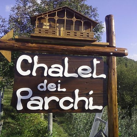 Chalet Dei Parchi Bed & Breakfast Saracinesco Exterior foto