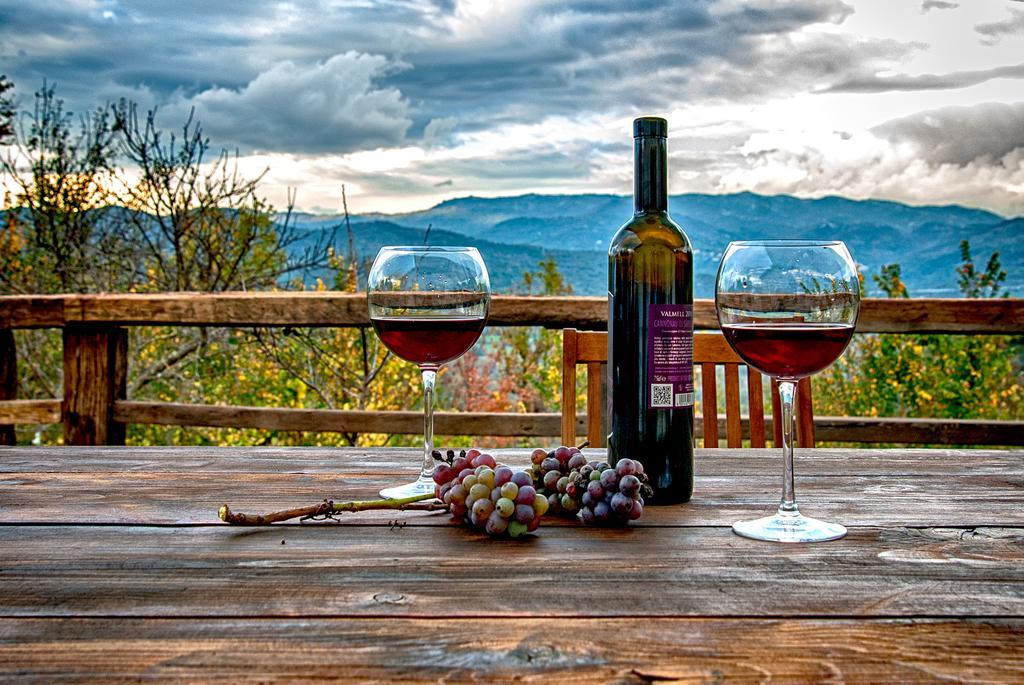 Chalet Dei Parchi Bed & Breakfast Saracinesco Exterior foto
